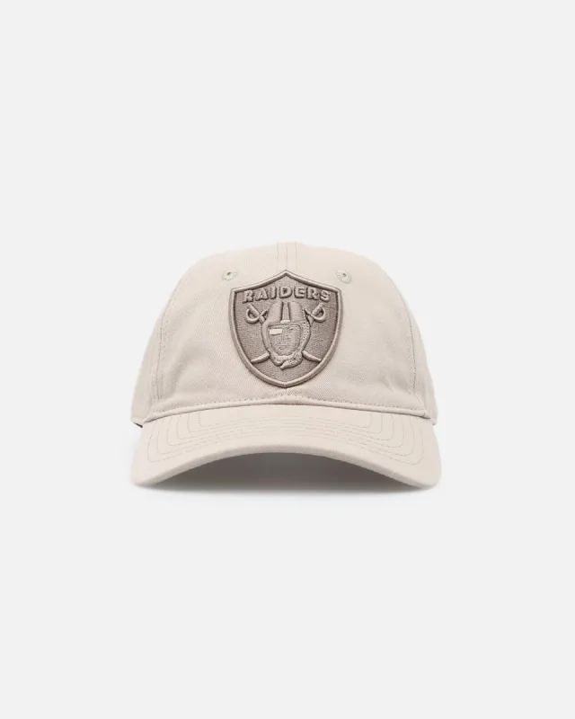 Pro Standard Las Vegas Raiders Dad Hat Strapback Taupe sold by Culture Kings