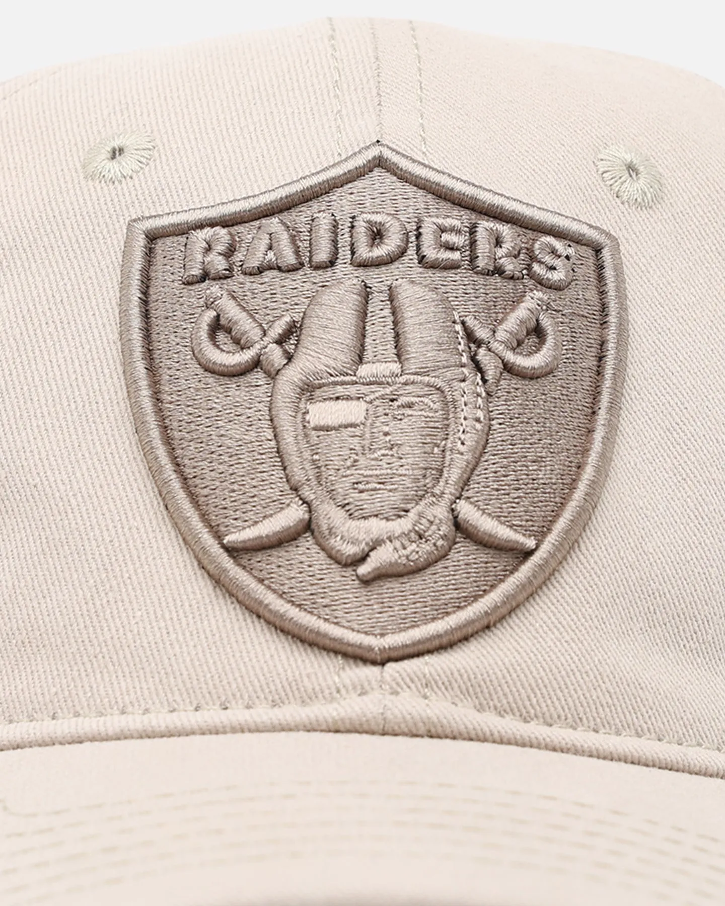 Pro Standard Las Vegas Raiders Dad Hat Strapback Taupe sold by Culture Kings product image thumbnail 5
