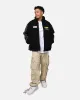 X-Large Panelled Boa Fleece Jacket Black sold by Culture Kings
