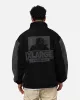 X-Large Panelled Boa Fleece Jacket Black sold by Culture Kings