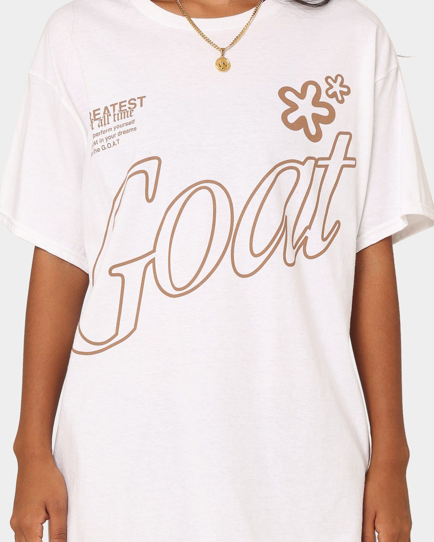 Goat Crew Holiday Mode T-Shirt White sold by Culture Kings product image thumbnail 3