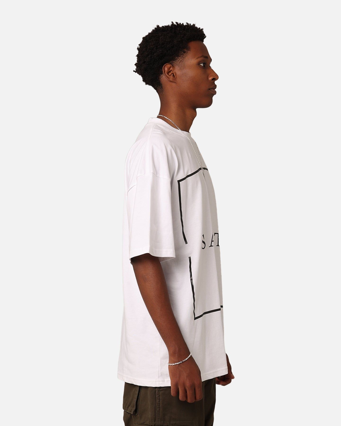 Saint Morta Jaded Box Logo T-Shirt White sold by Culture Kings product image thumbnail 5