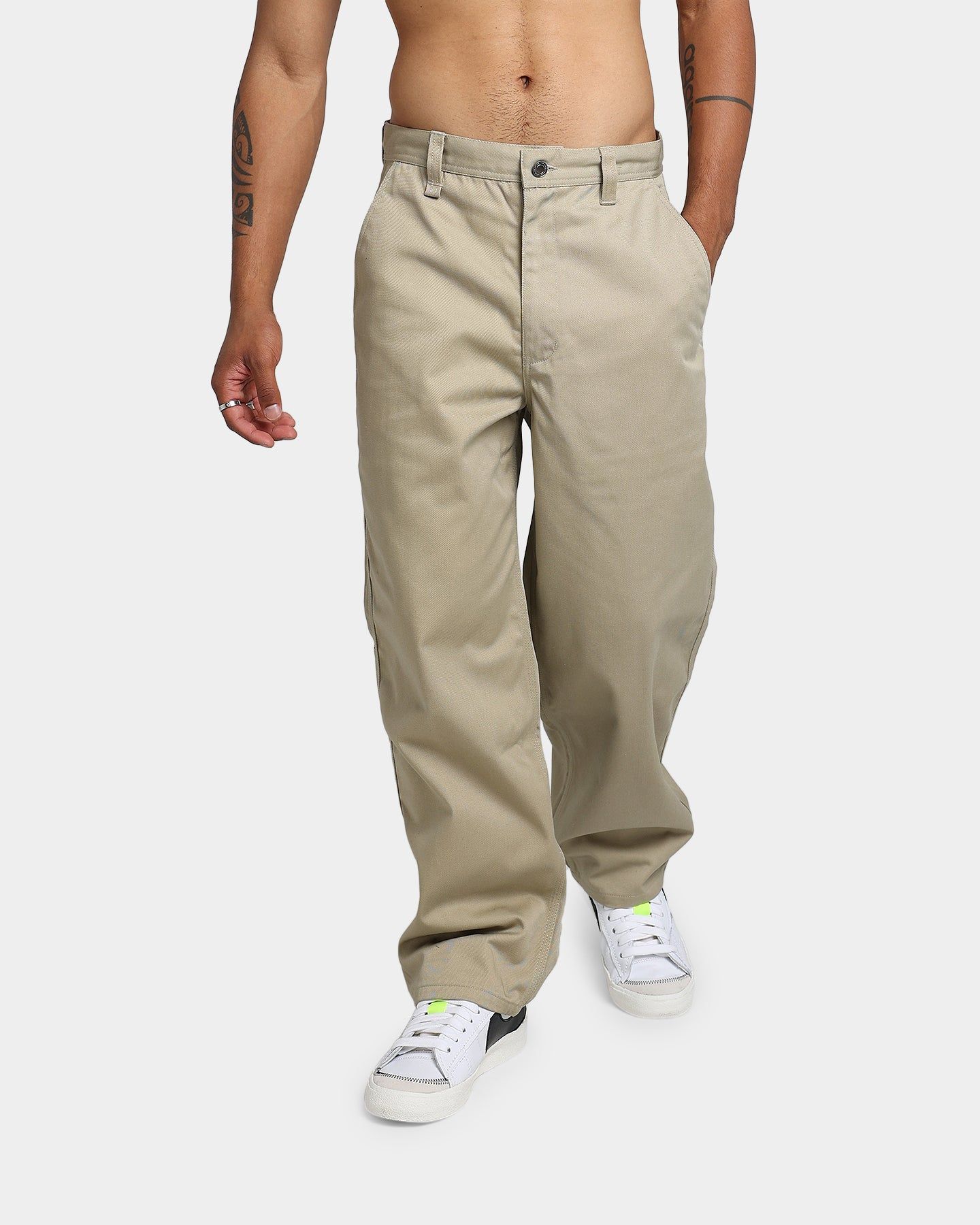 HUF Boyd Pants Khaki sold by Culture Kings
