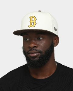 New Era Boston Red Sox 'Cereal' 59FIFTY Fitted Chrome White/Walnut sold by Culture Kings