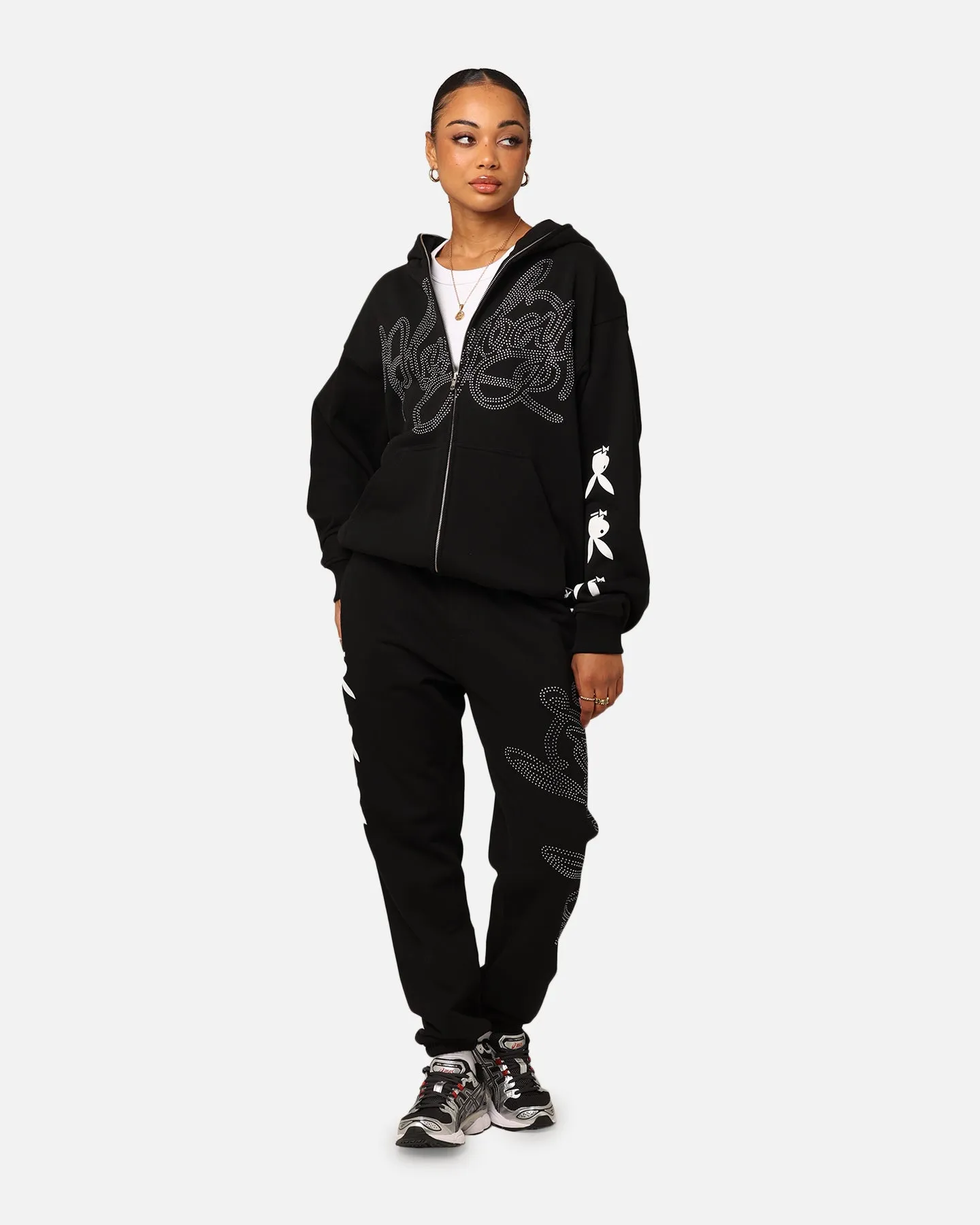Playboy By Culture Kings Shyne Track Pants Black sold by Culture Kings product image thumbnail 2