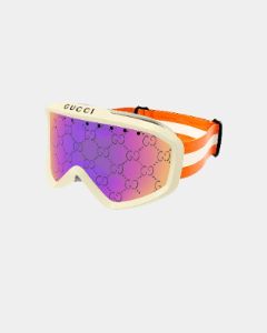Gucci Ski Mask Sunglasses Ivory sold by Culture Kings
