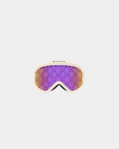 Gucci Ski Mask Sunglasses Ivory sold by Culture Kings