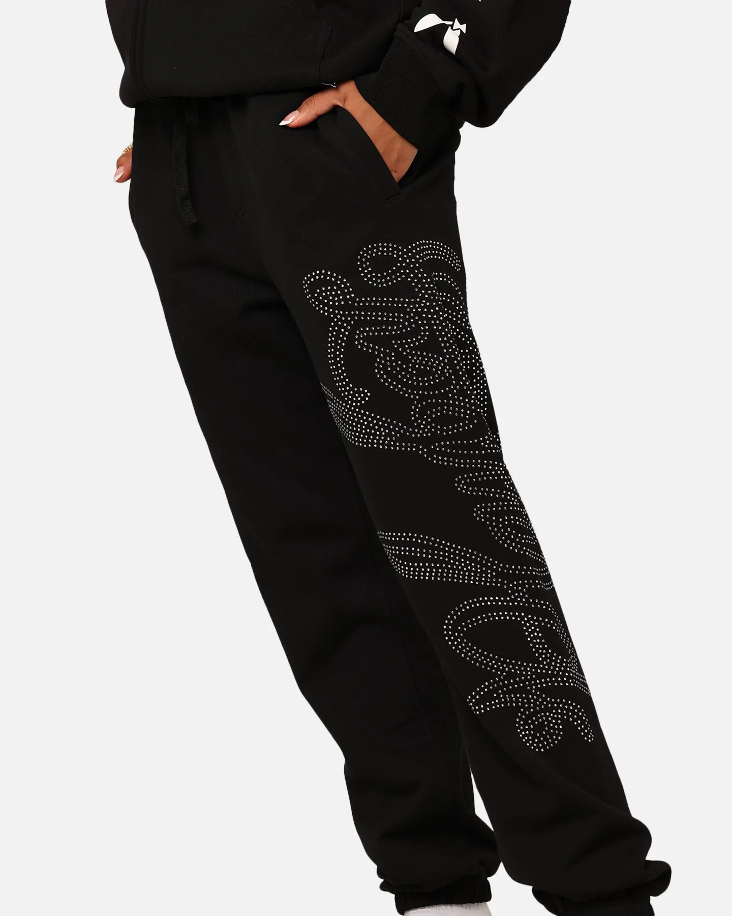 Playboy By Culture Kings Shyne Track Pants Black sold by Culture Kings product image thumbnail 4