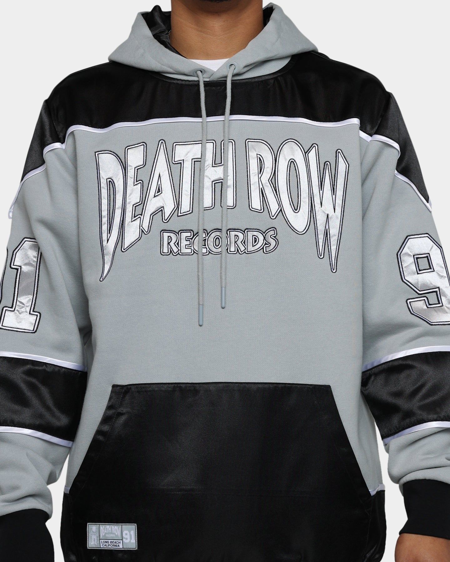 Deathrow Records LA Style Hoodie Black/Grey sold by Culture Kings product image thumbnail 4