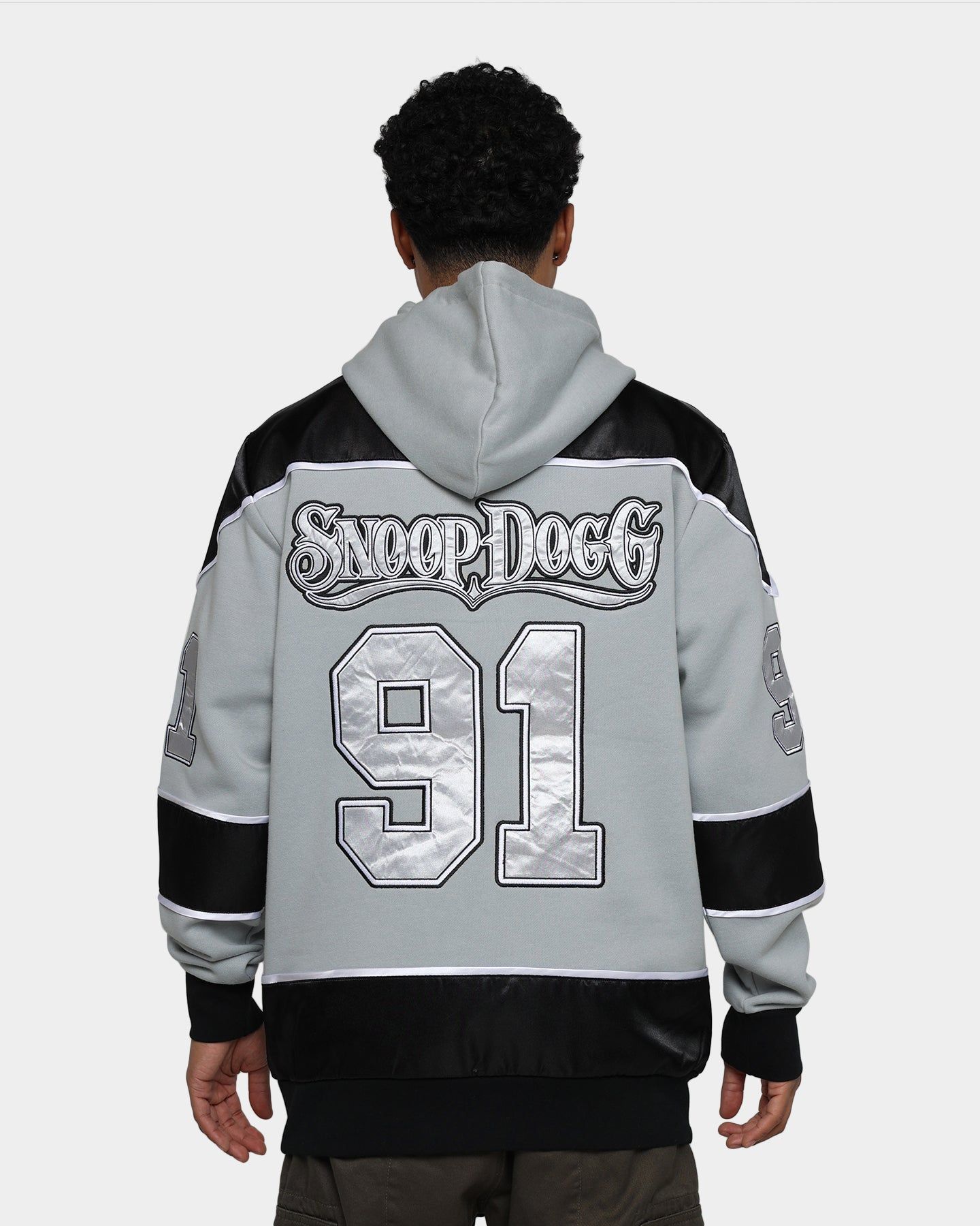 Deathrow Records LA Style Hoodie Black/Grey sold by Culture Kings product image thumbnail 5