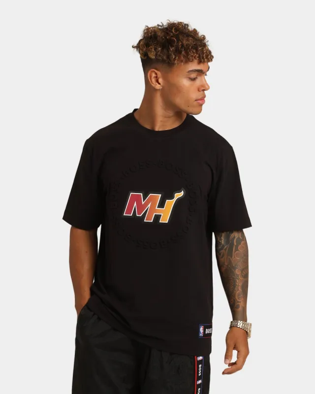 Hugo Boss Hugo Boss X NBA Basic Miami Heat Short Sleeve T-Shirt Black sold by Culture Kings
