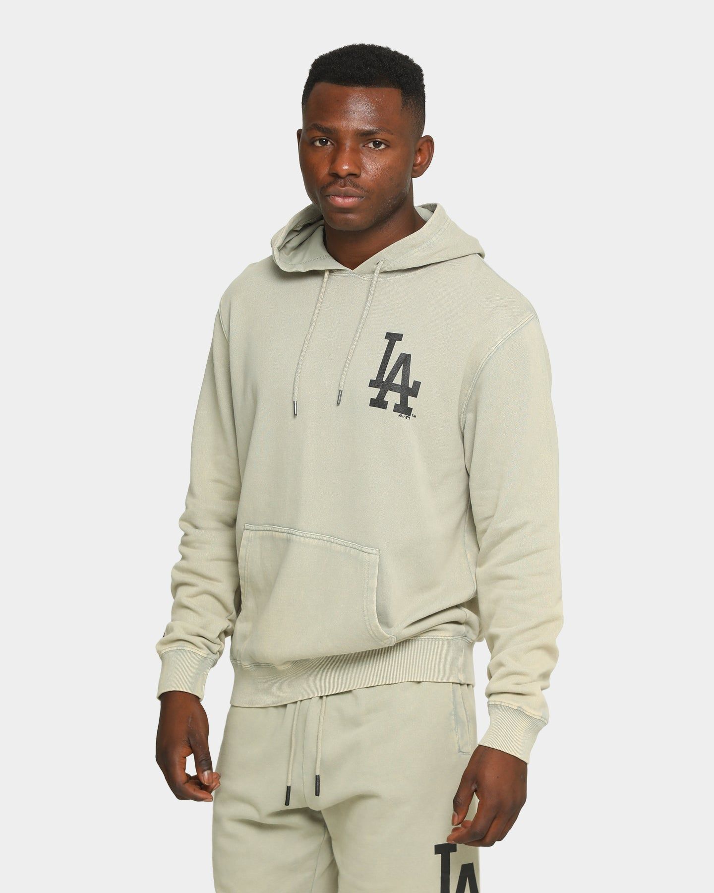 Majestic Athletic Los Angeles Dodgers Duke Washed Hoodie Snow Wash Pale sold by Culture Kings