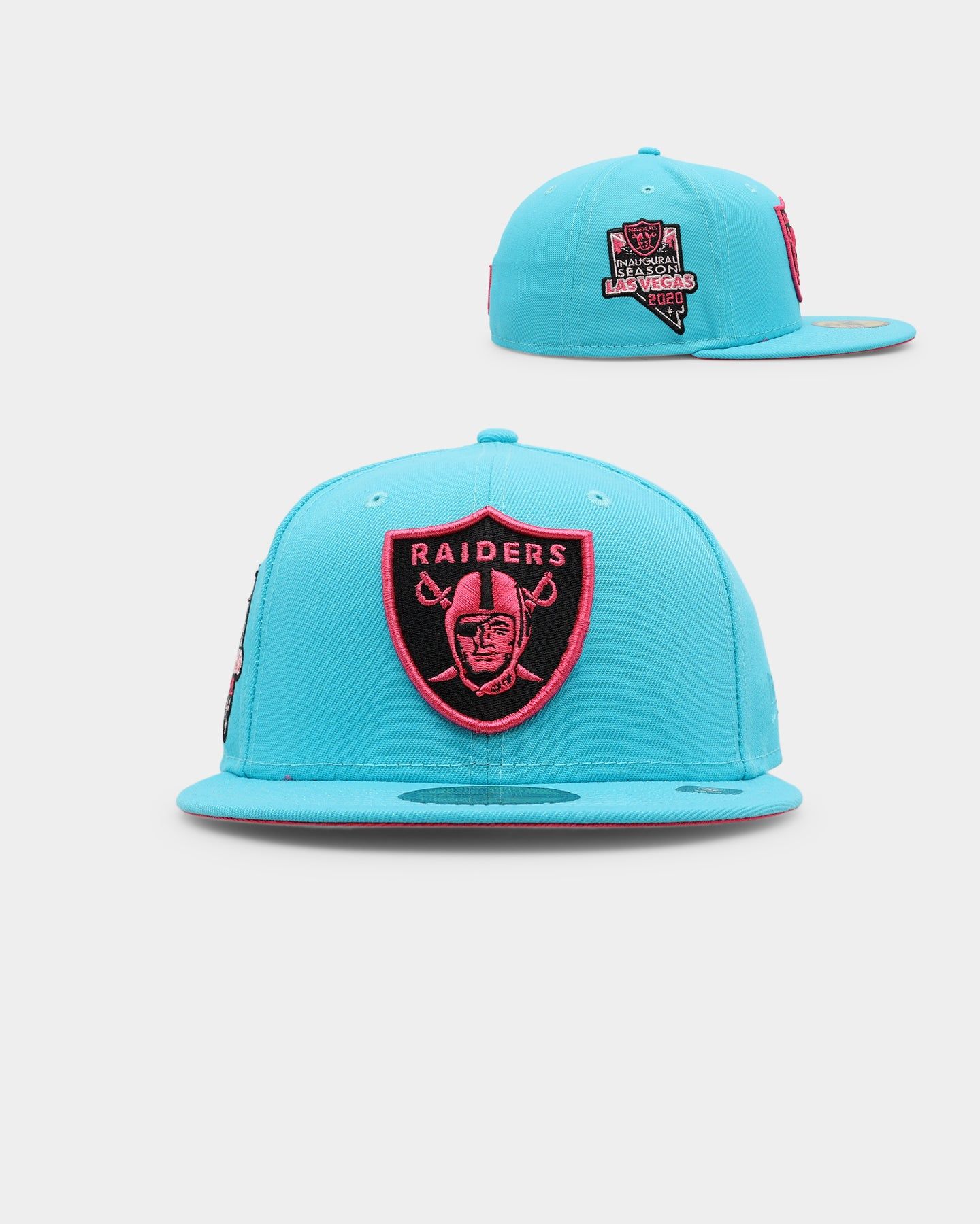 New Era Las Vegas 'Neon Vice' 595FIFTY Fitted Neon Blue sold by Culture Kings