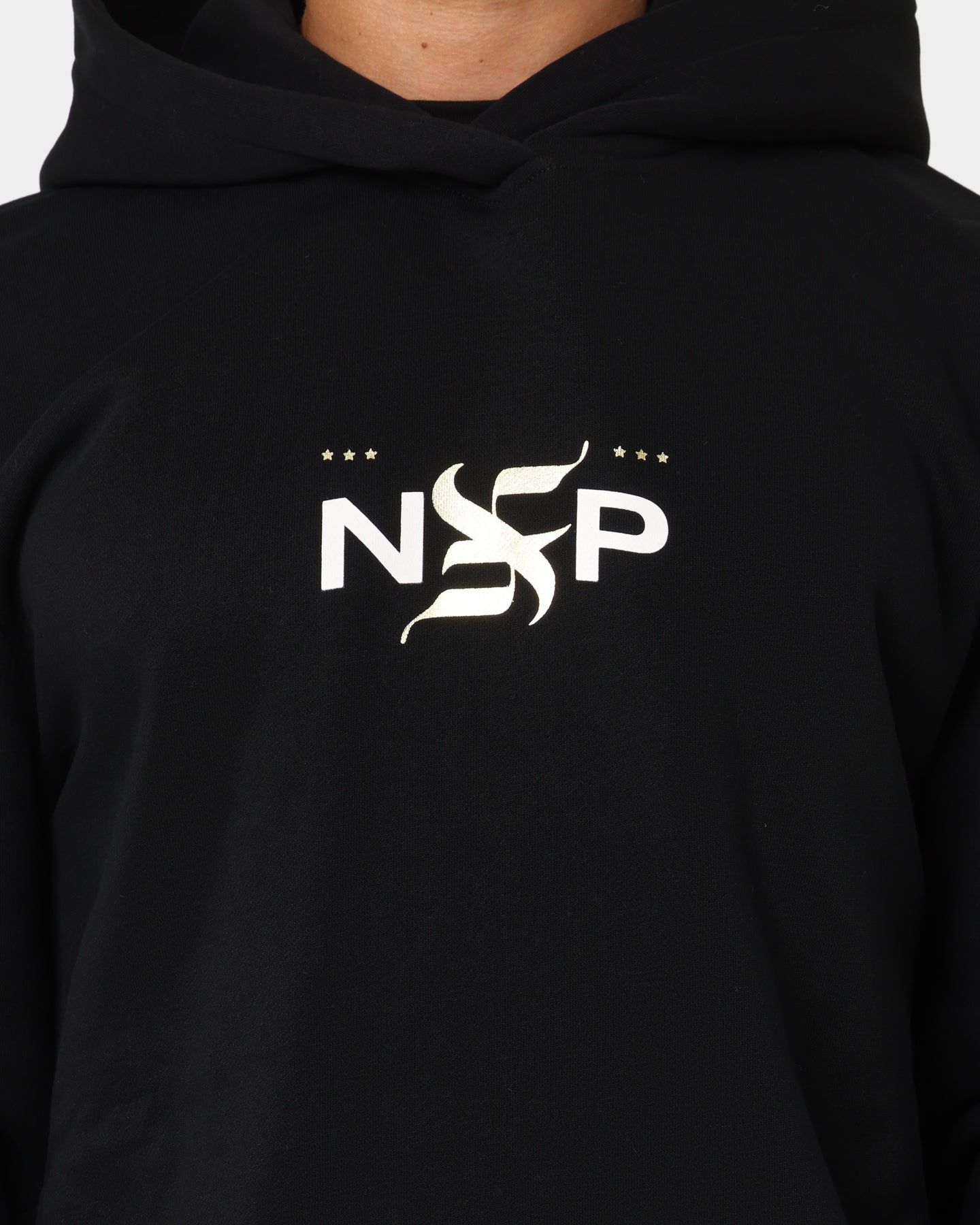 Nena and Pasadena Victims Dual Curved Hoodie Jet Black sold by Culture Kings product image thumbnail 4