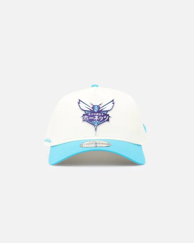 New Era Charlotte Hornets 'NBA X Hyperfly' 9FORTY A-Frame Snapback Chrome White sold by Culture Kings