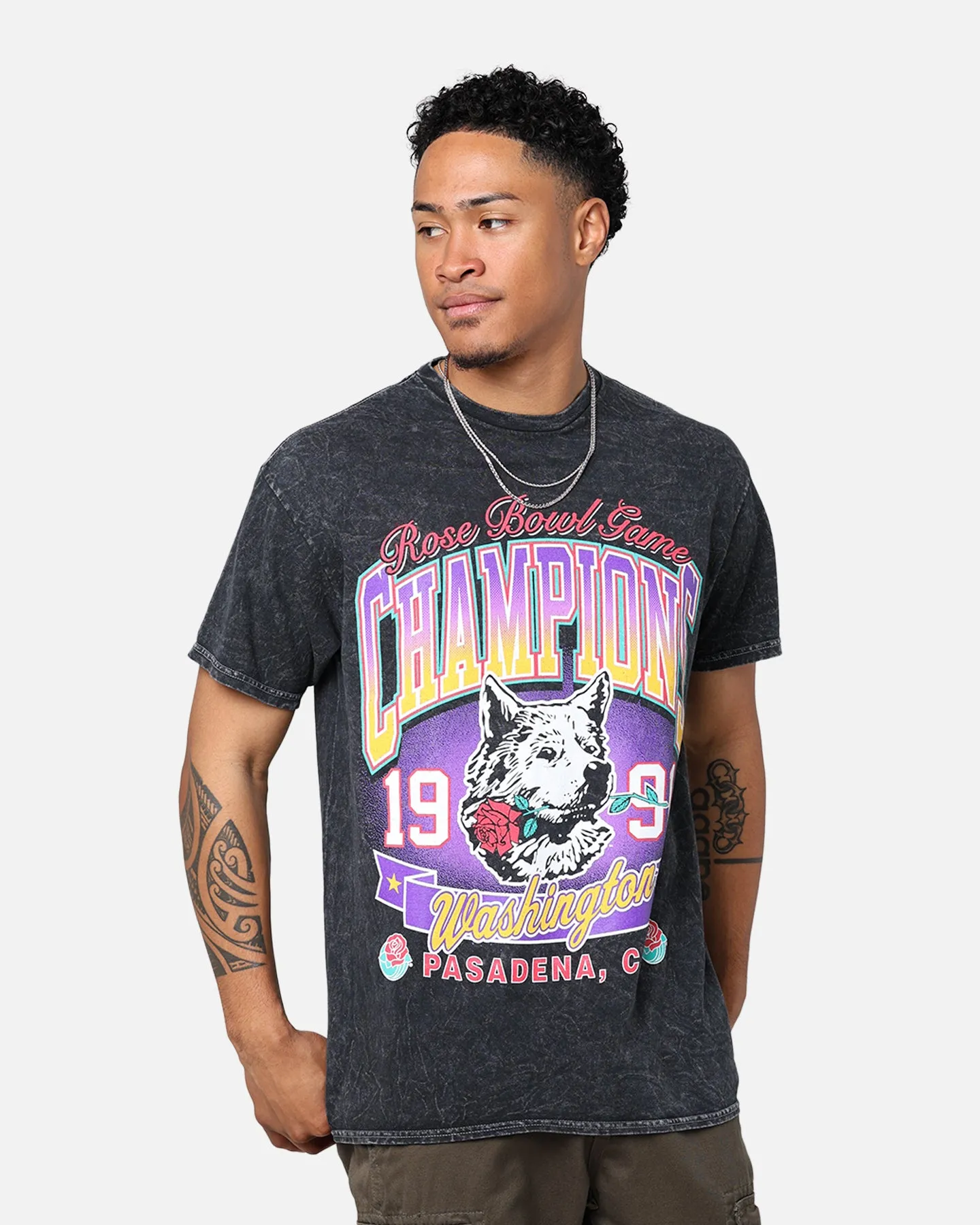 47 Brand 1991 Washington Rose Bowl T-Shirt Black sold by Culture Kings