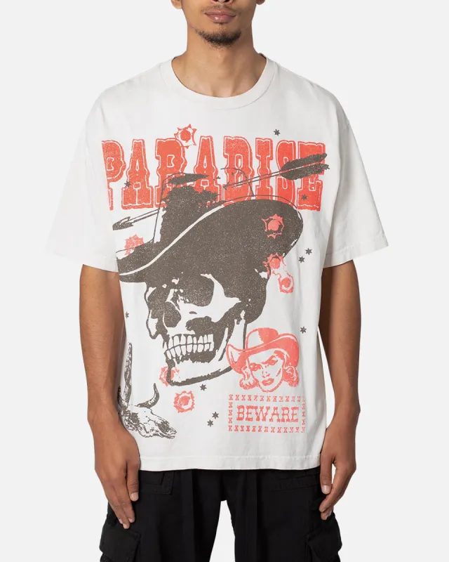 MNML Way Out West T-Shirt Off White sold by Culture Kings