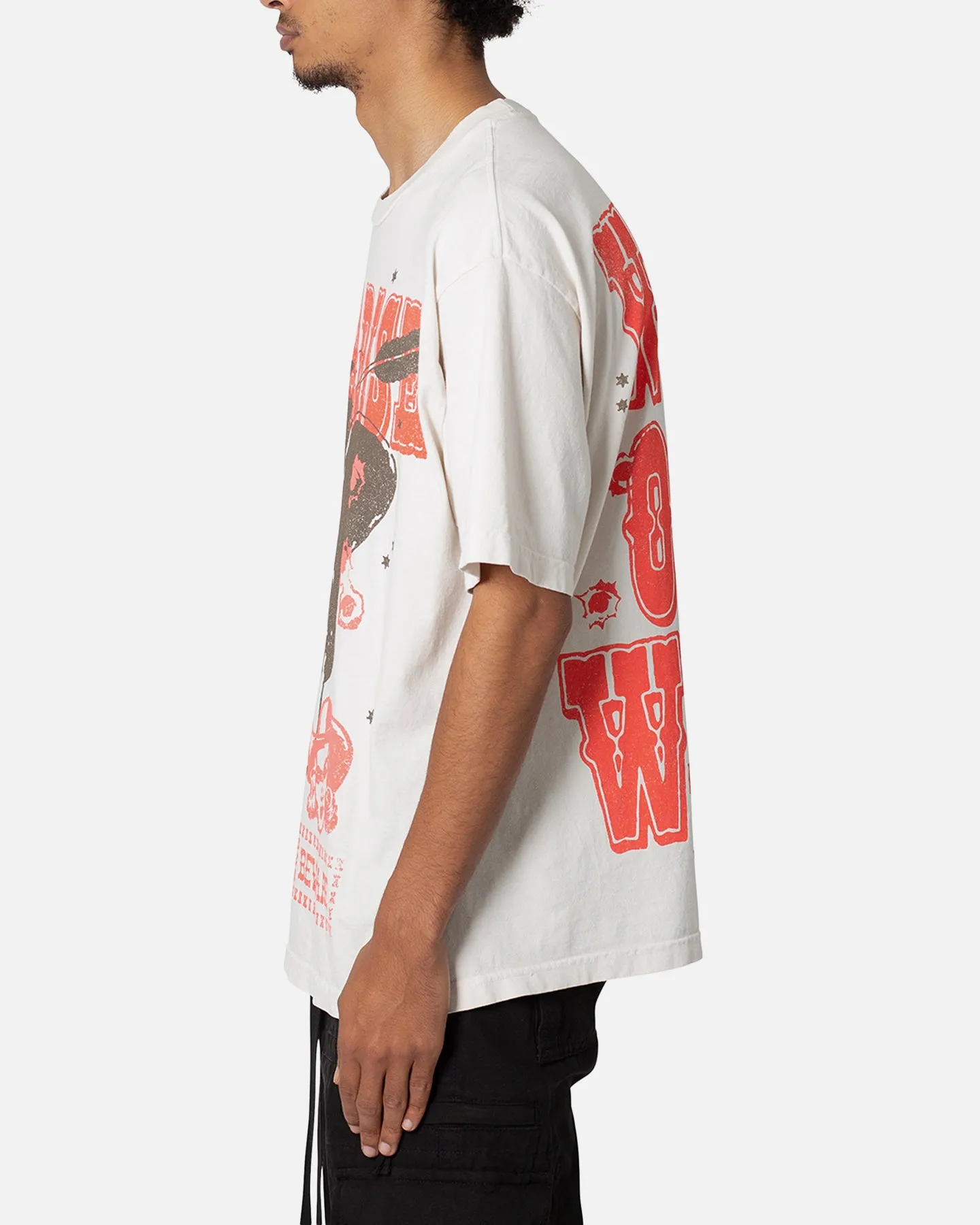 MNML Way Out West T-Shirt Off White sold by Culture Kings product image thumbnail 3