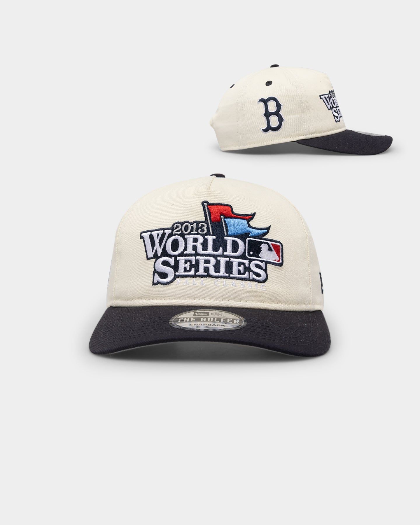 New Era Boston Red Sox '2010's World Series Through The Decades' 2010 World Series Golfer Snapback Chrome White sold by Culture Kings