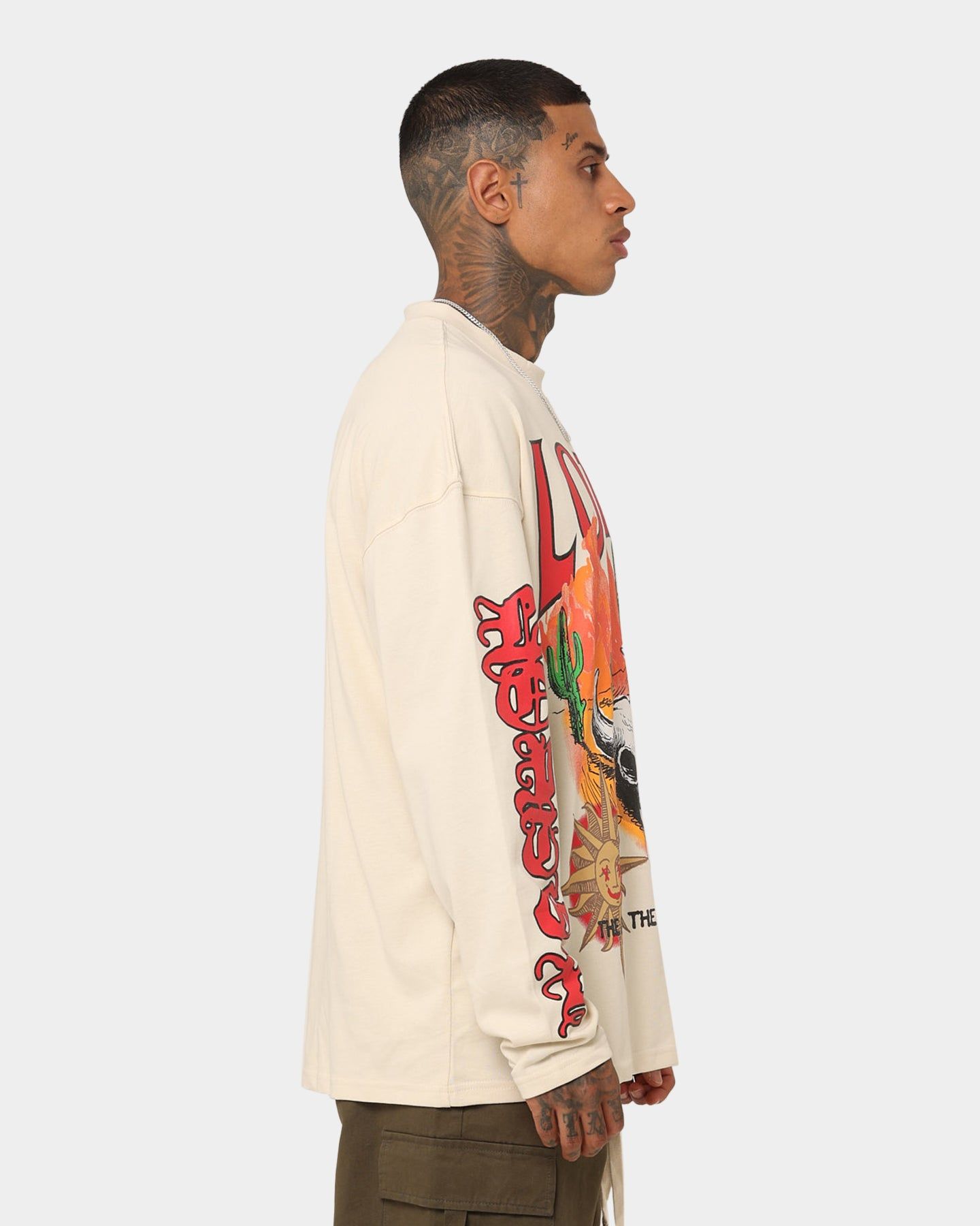 Loiter Rodeo T-Shirt Off White sold by Culture Kings product image thumbnail 5