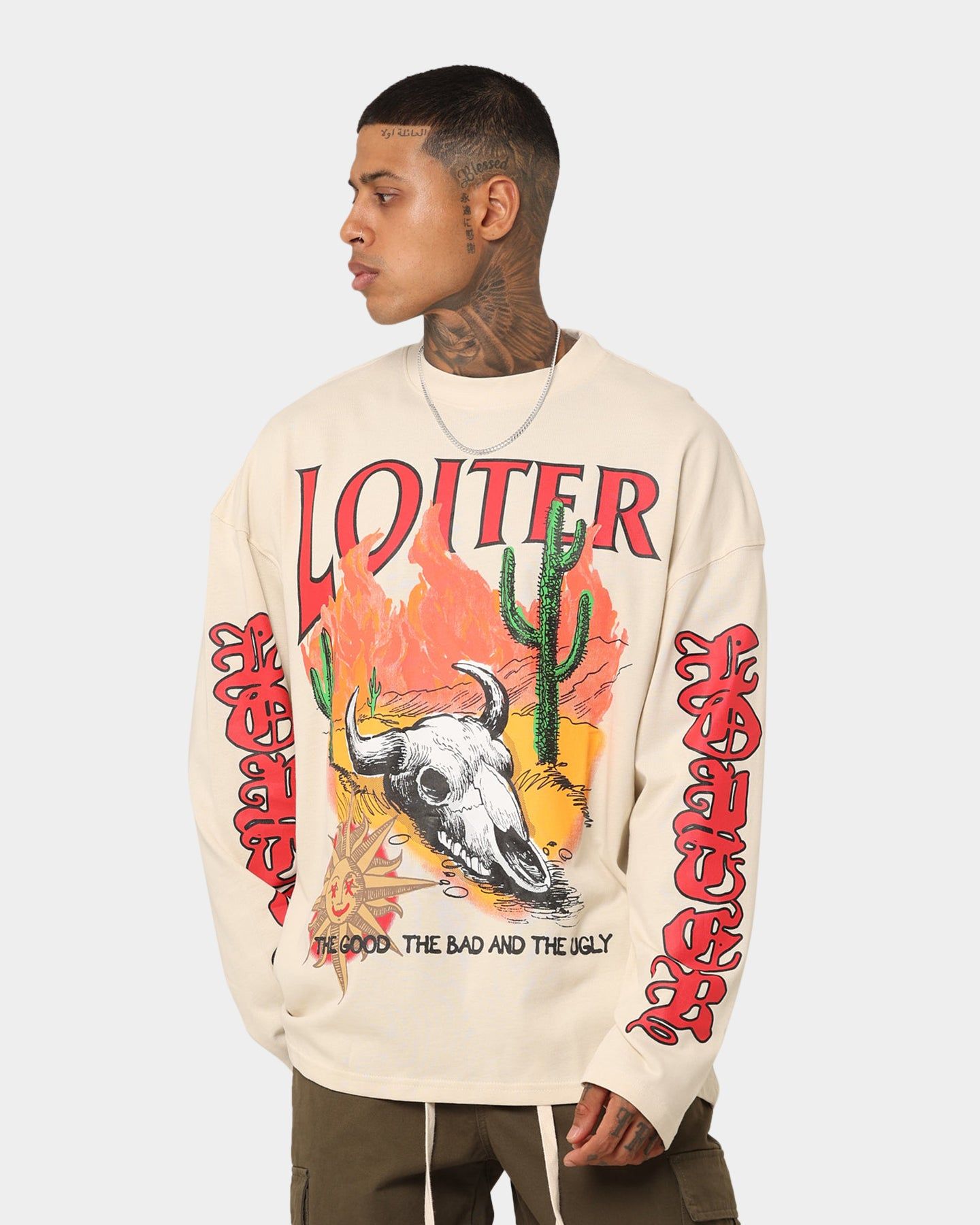 Loiter Rodeo T-Shirt Off White sold by Culture Kings
