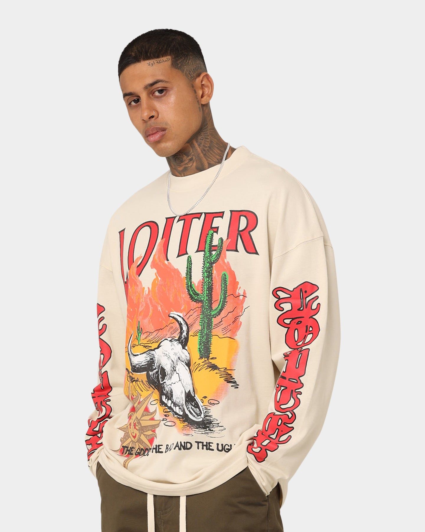 Loiter Rodeo T-Shirt Off White sold by Culture Kings product image thumbnail 6
