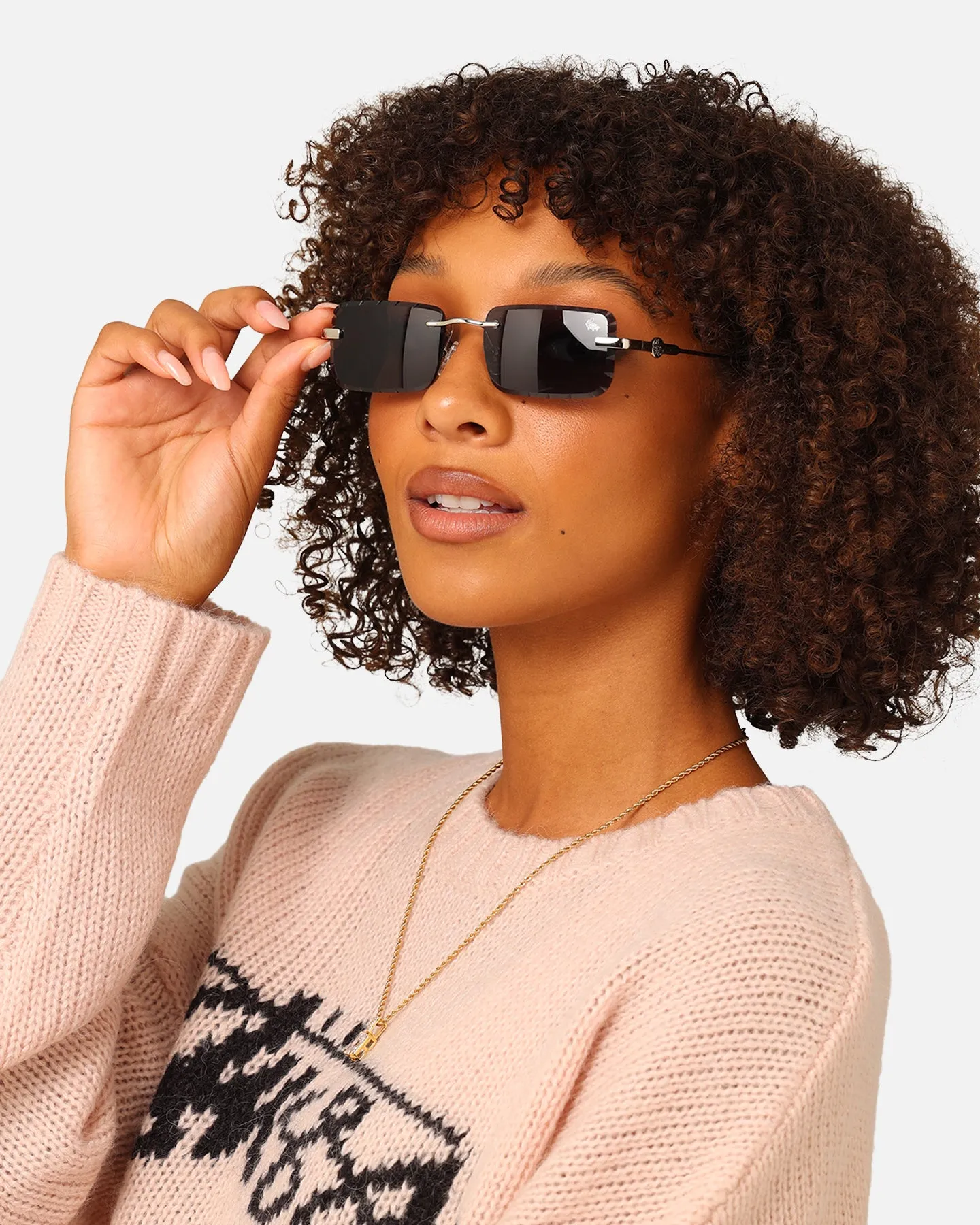 Belvoir & Co Diamond Cut Hampton Sunglasses Black/Silver sold by Culture Kings product image thumbnail 3