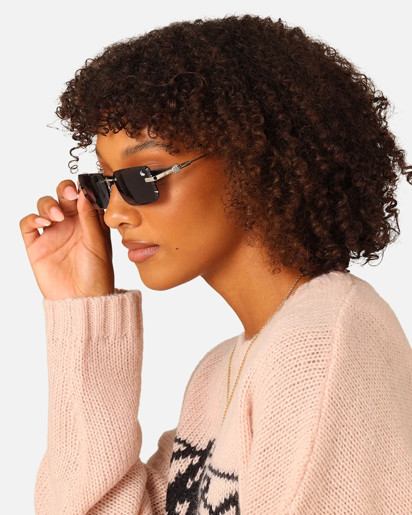 Belvoir & Co Diamond Cut Hampton Sunglasses Black/Silver sold by Culture Kings