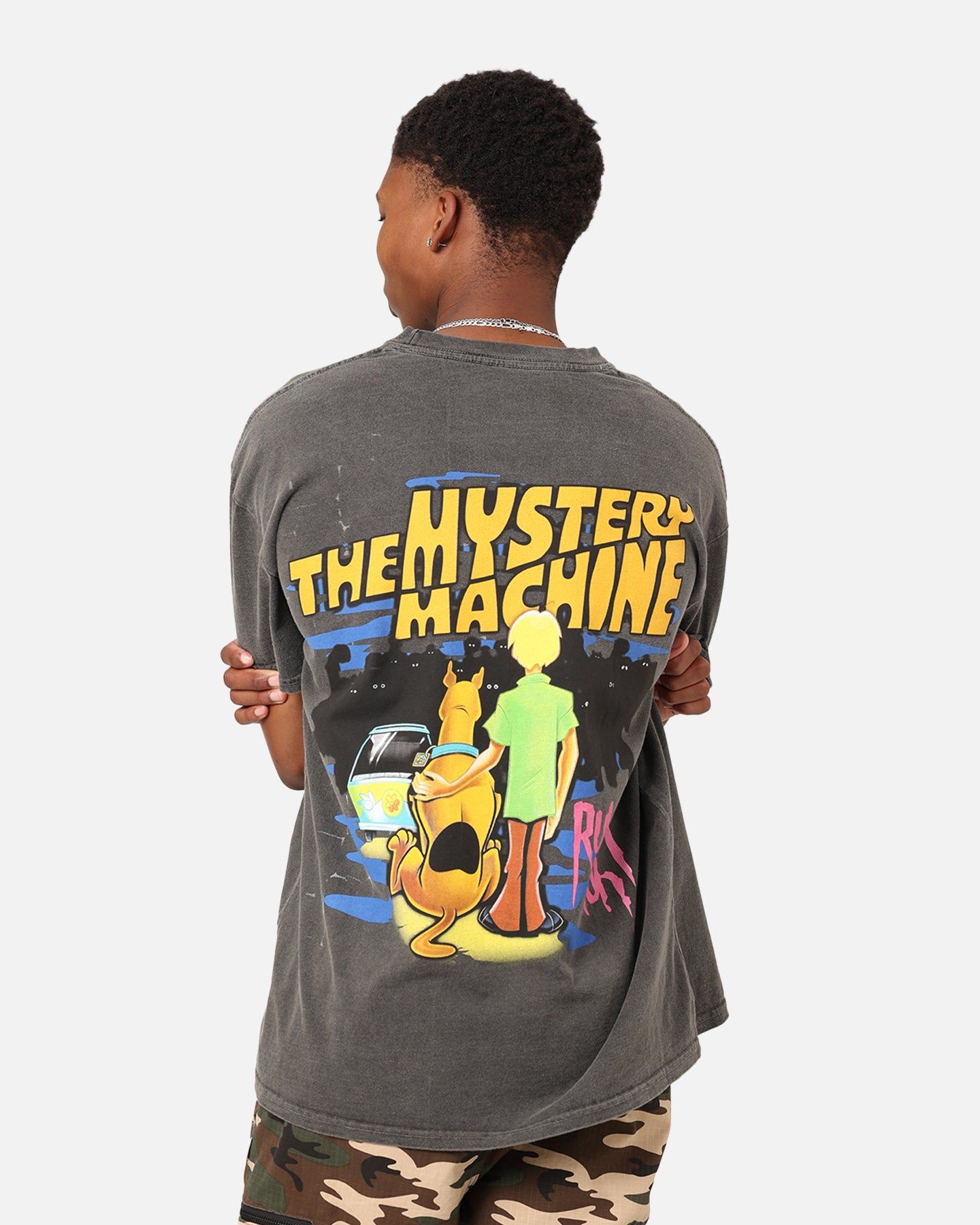 Goat Crew X Scooby-Doo Ruh Roh Heavyweight Vintage T-Shirt Black Wash sold by Culture Kings product image thumbnail 2