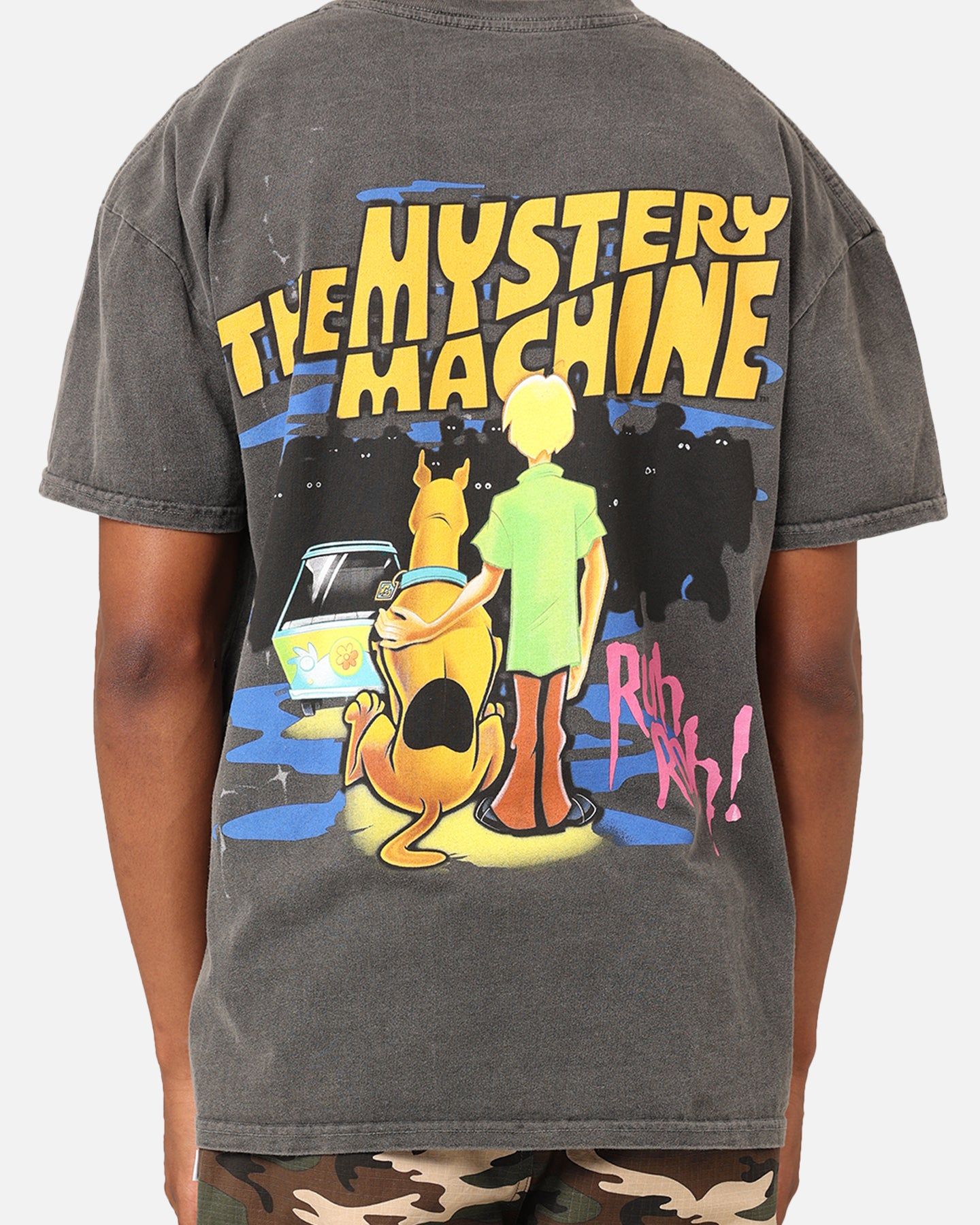 Goat Crew X Scooby-Doo Ruh Roh Heavyweight Vintage T-Shirt Black Wash sold by Culture Kings product image thumbnail 4