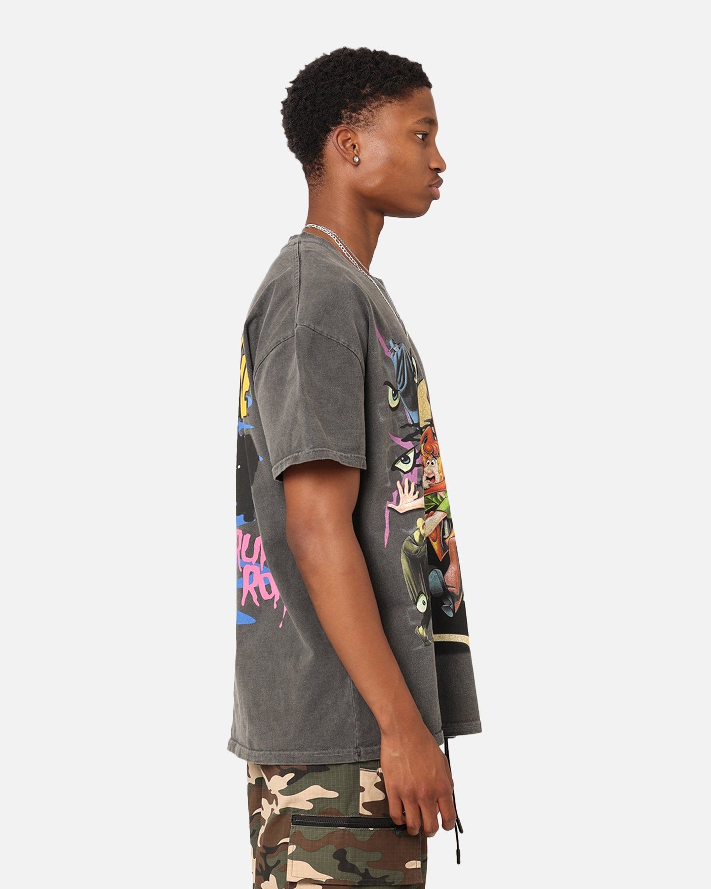 Goat Crew X Scooby-Doo Ruh Roh Heavyweight Vintage T-Shirt Black Wash sold by Culture Kings product image thumbnail 5