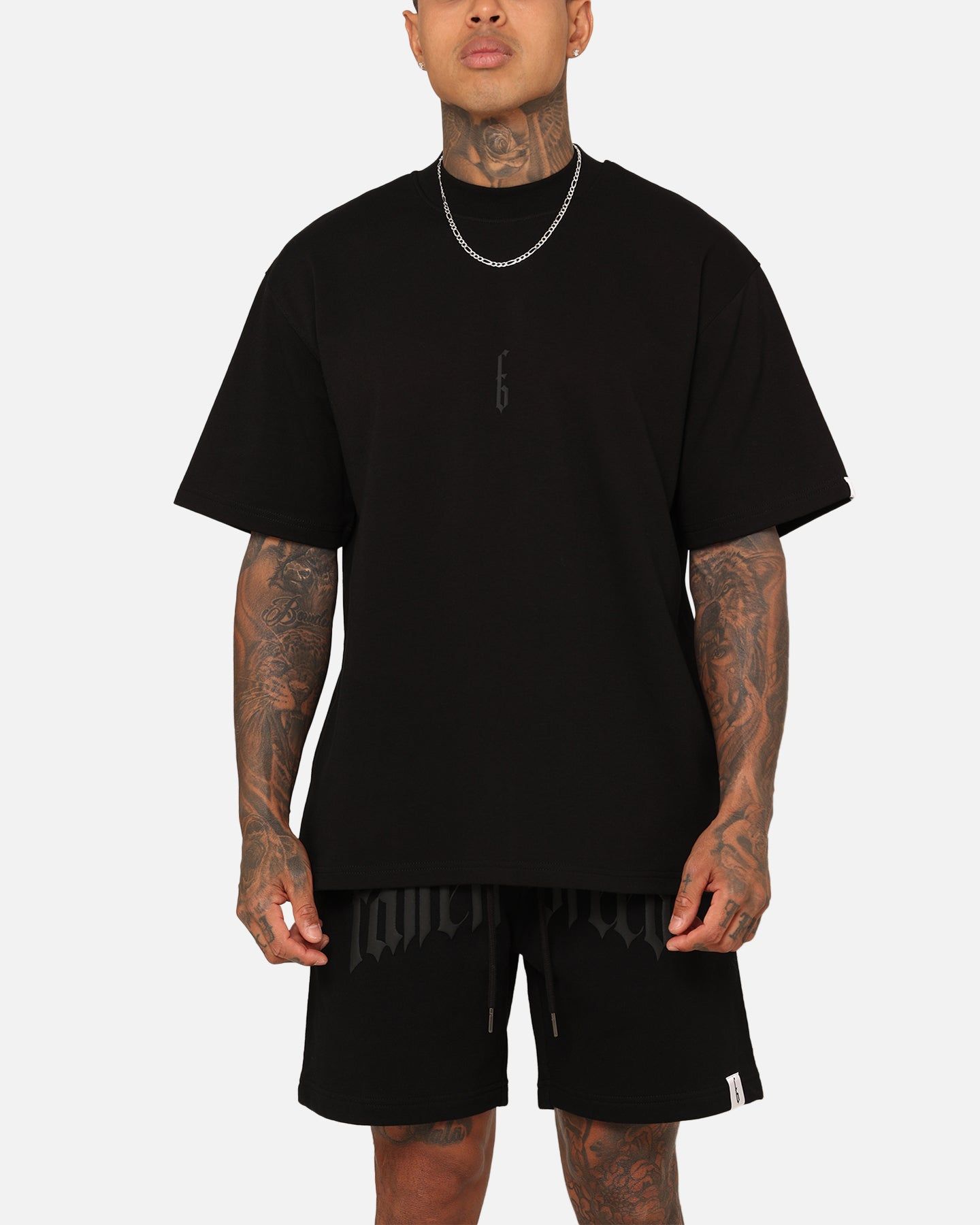 Fallen Breed Monogram T-Shirt Black/Black sold by Culture Kings product image thumbnail 3