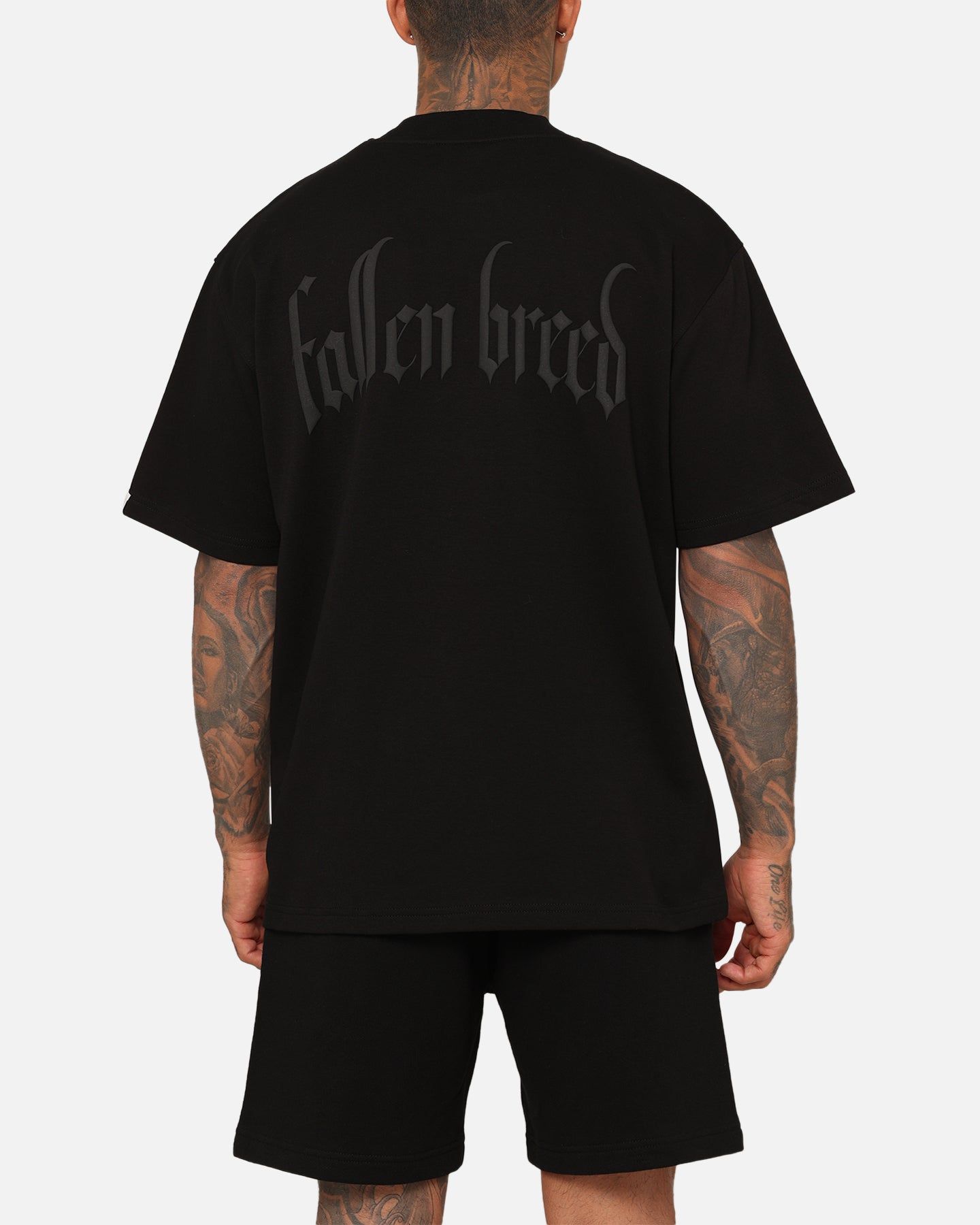 Fallen Breed Monogram T-Shirt Black/Black sold by Culture Kings product image thumbnail 4