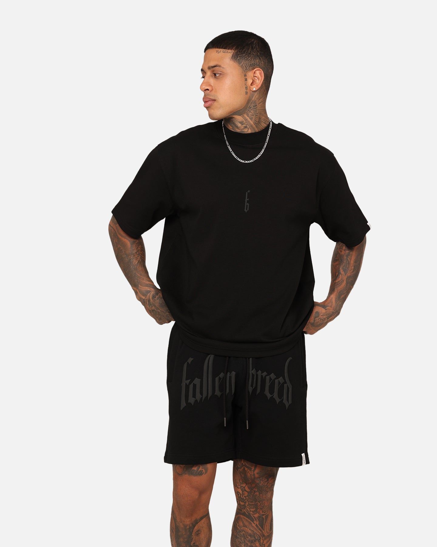 Fallen Breed Monogram T-Shirt Black/Black sold by Culture Kings