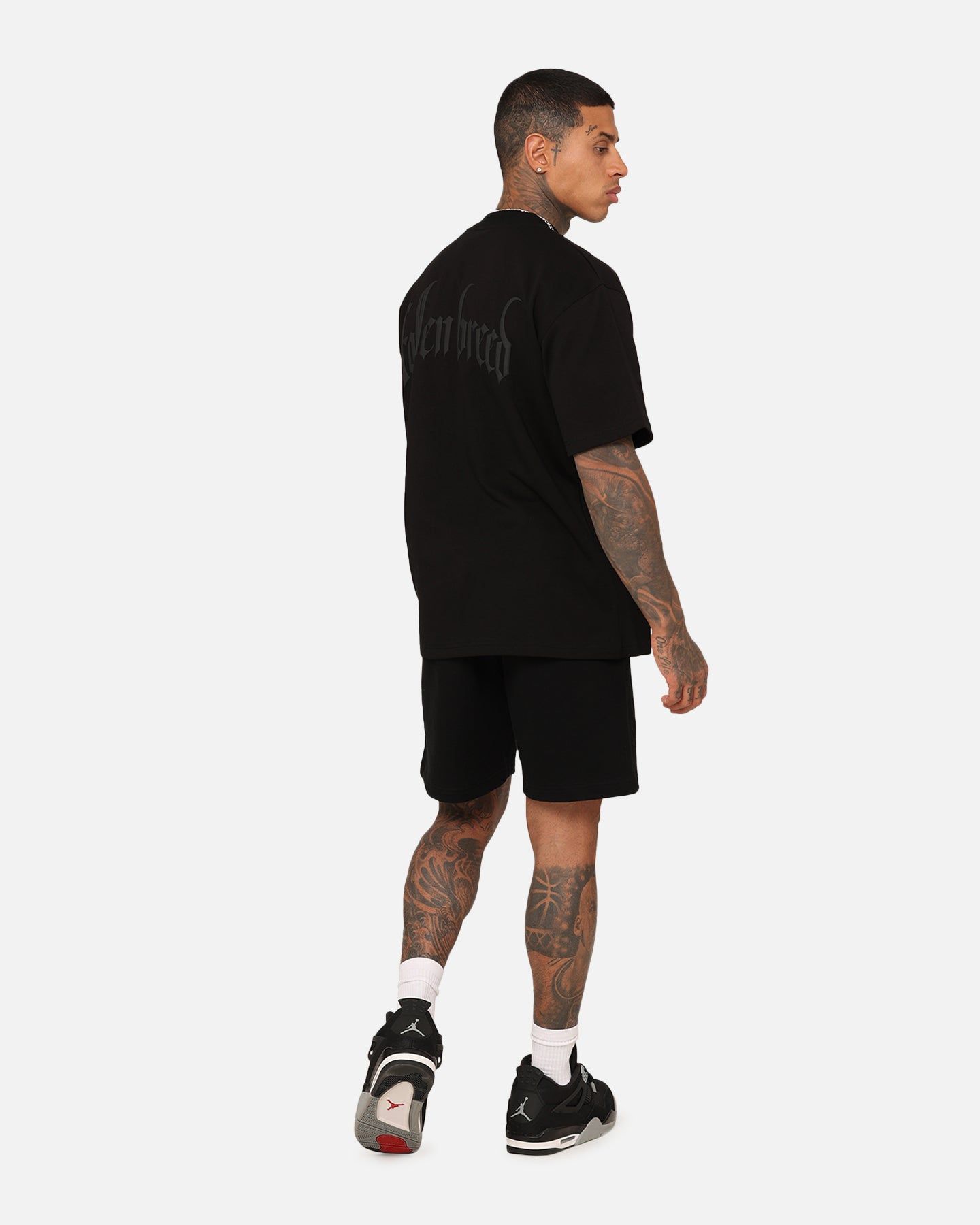 Fallen Breed Monogram T-Shirt Black/Black sold by Culture Kings product image thumbnail 2