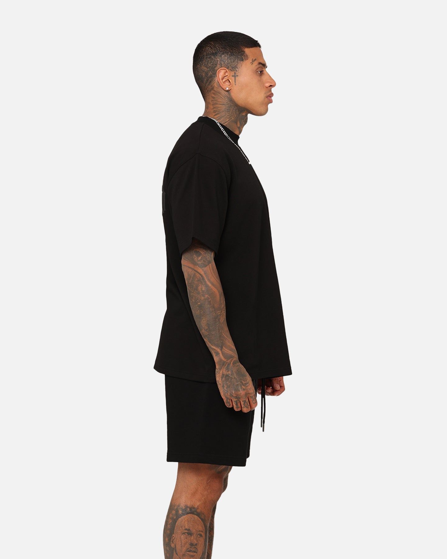 Fallen Breed Monogram T-Shirt Black/Black sold by Culture Kings product image thumbnail 5