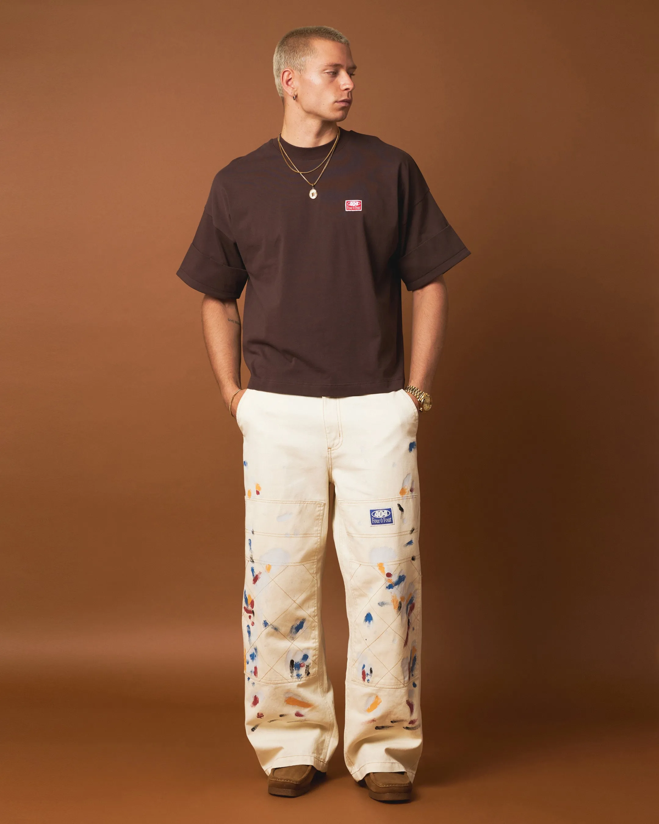 SEEALL Double Knee Painter Pants最終値下げ INTERFACE - ダブルニー セノムペインターパンツ/ W KNEE SENOM