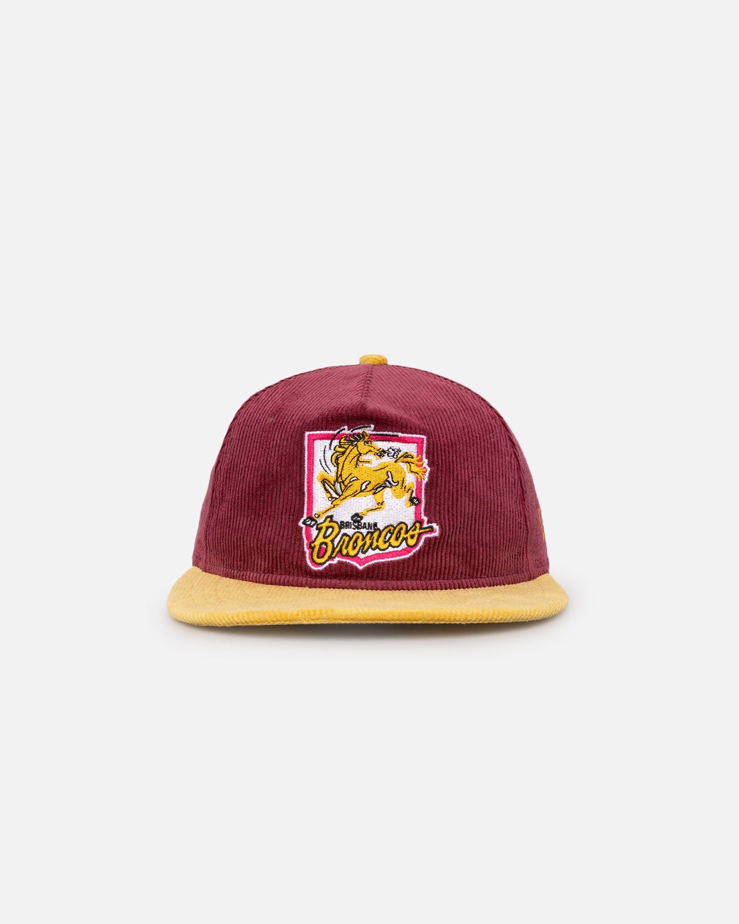 New Era Brisbane Broncos 'NRL Retro Logo' Golfer Snapback OTC sold by Culture Kings