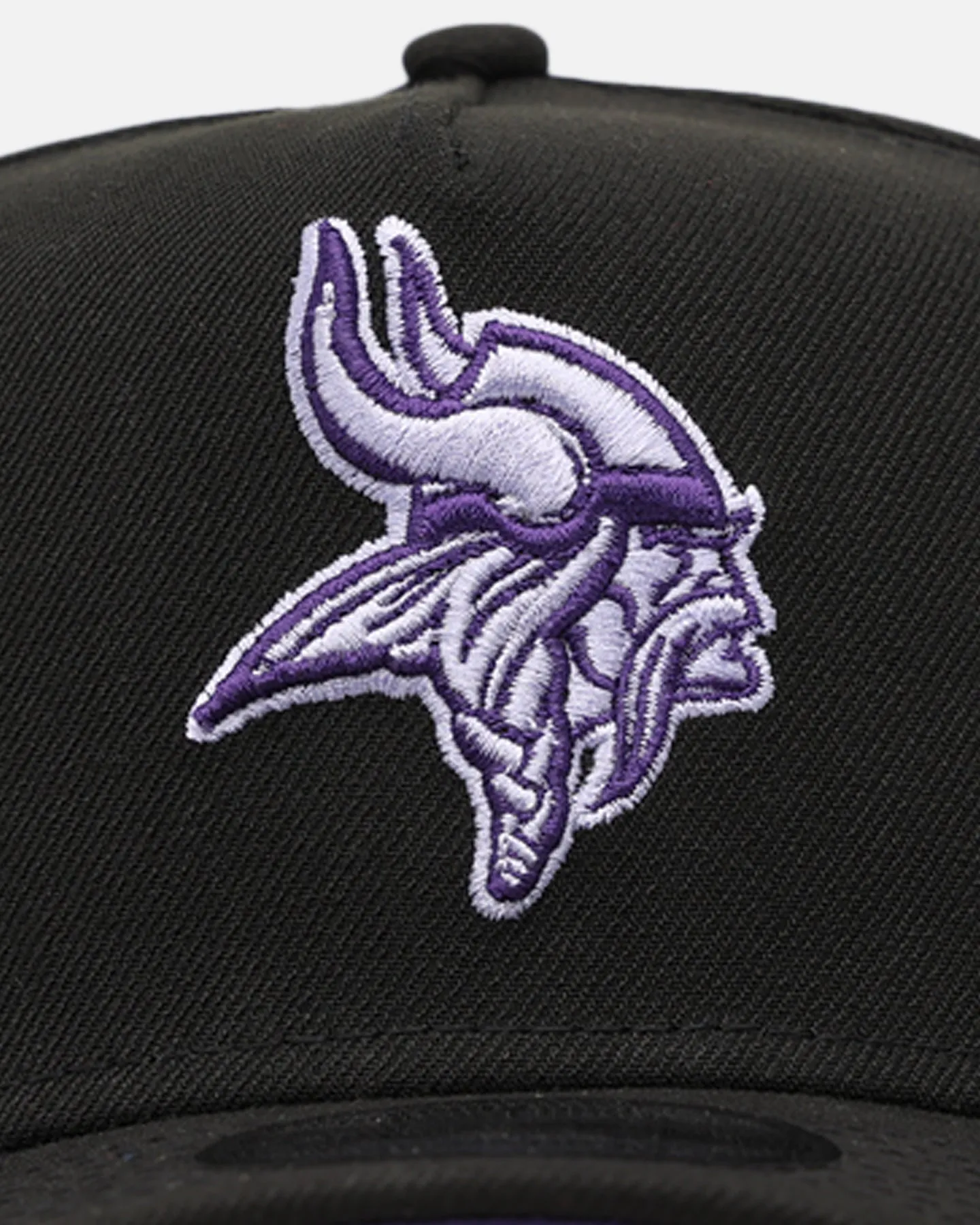 New Era Minnesota Vikings 'Purple Haze' 9FORTY A-Frame Snapback Black/Purple sold by Culture Kings product image thumbnail 5