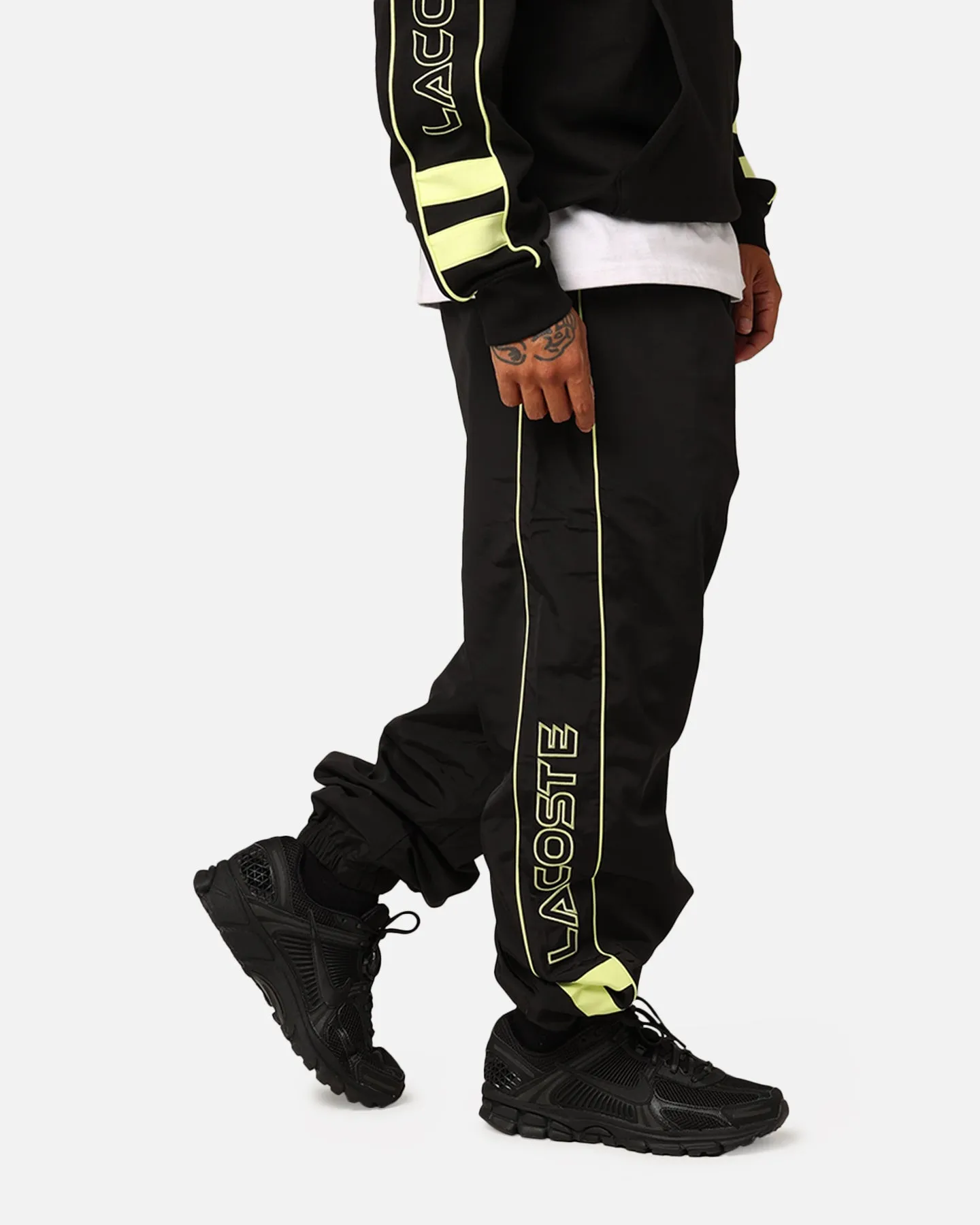 Lacoste Transitional Active Logo Track Pants Black sold by Culture Kings product image thumbnail 5