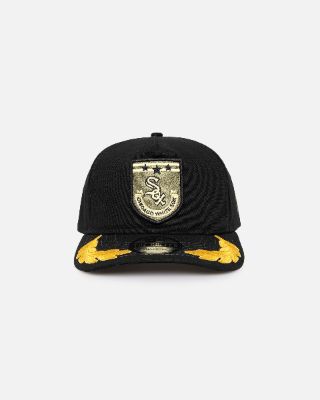 New Era Chicago White Sox 'Military Patch' Pre-Curved Golfer Snapback Black sold by Culture Kings
