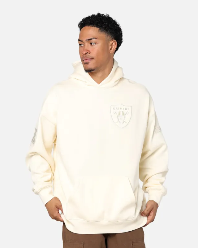 Pro Standard Las Vegas Raiders Drop Shoulder Hoodie Eggshell sold by Culture Kings