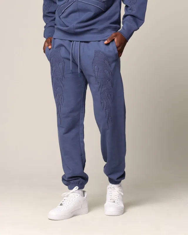 Saint Morta Hellfire Sweatpants Petrol Blue sold by Culture Kings