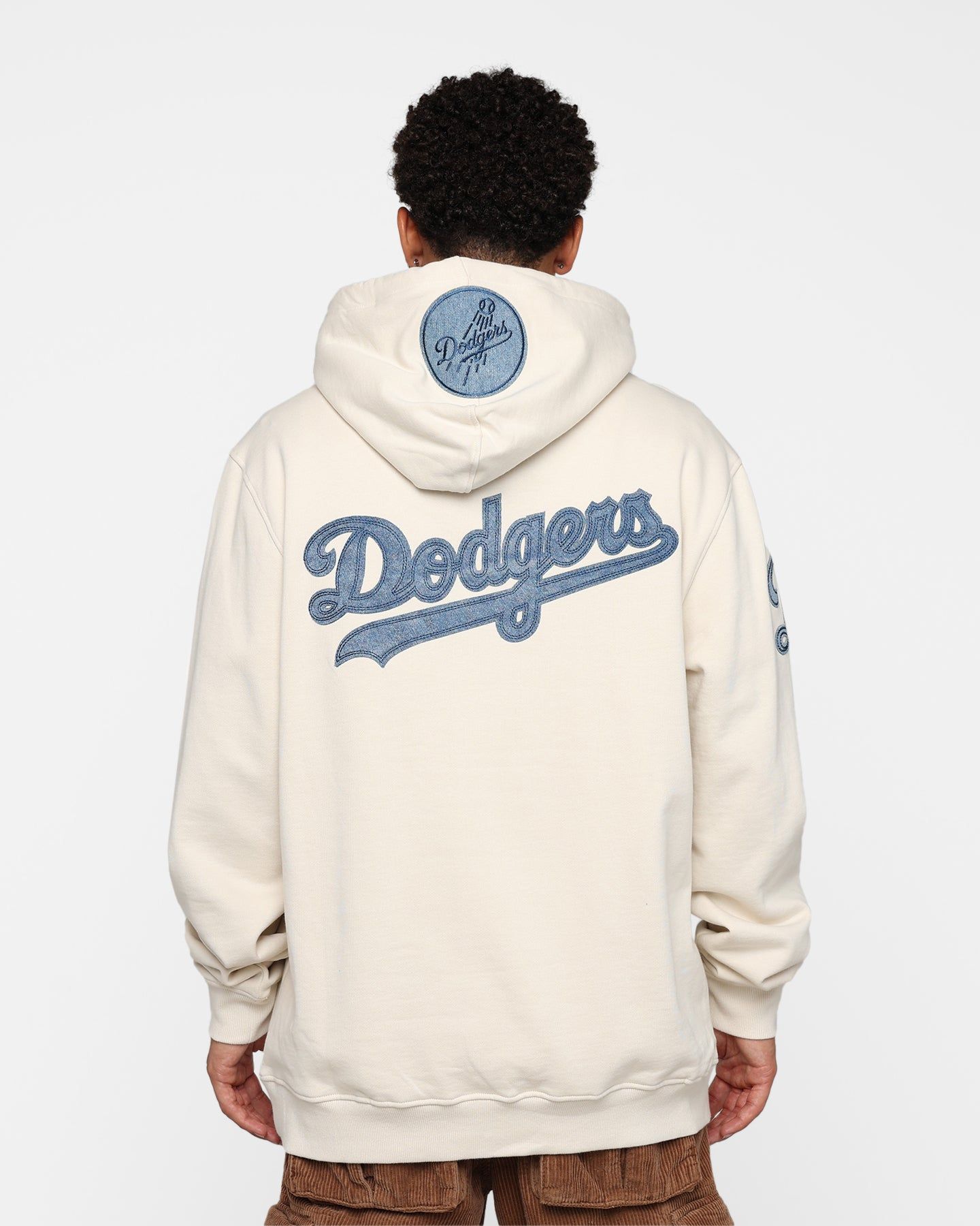 Pro Standard Los Angeles Dodgers Varsity Blue Hoodie Linen sold by Culture Kings product image thumbnail 5