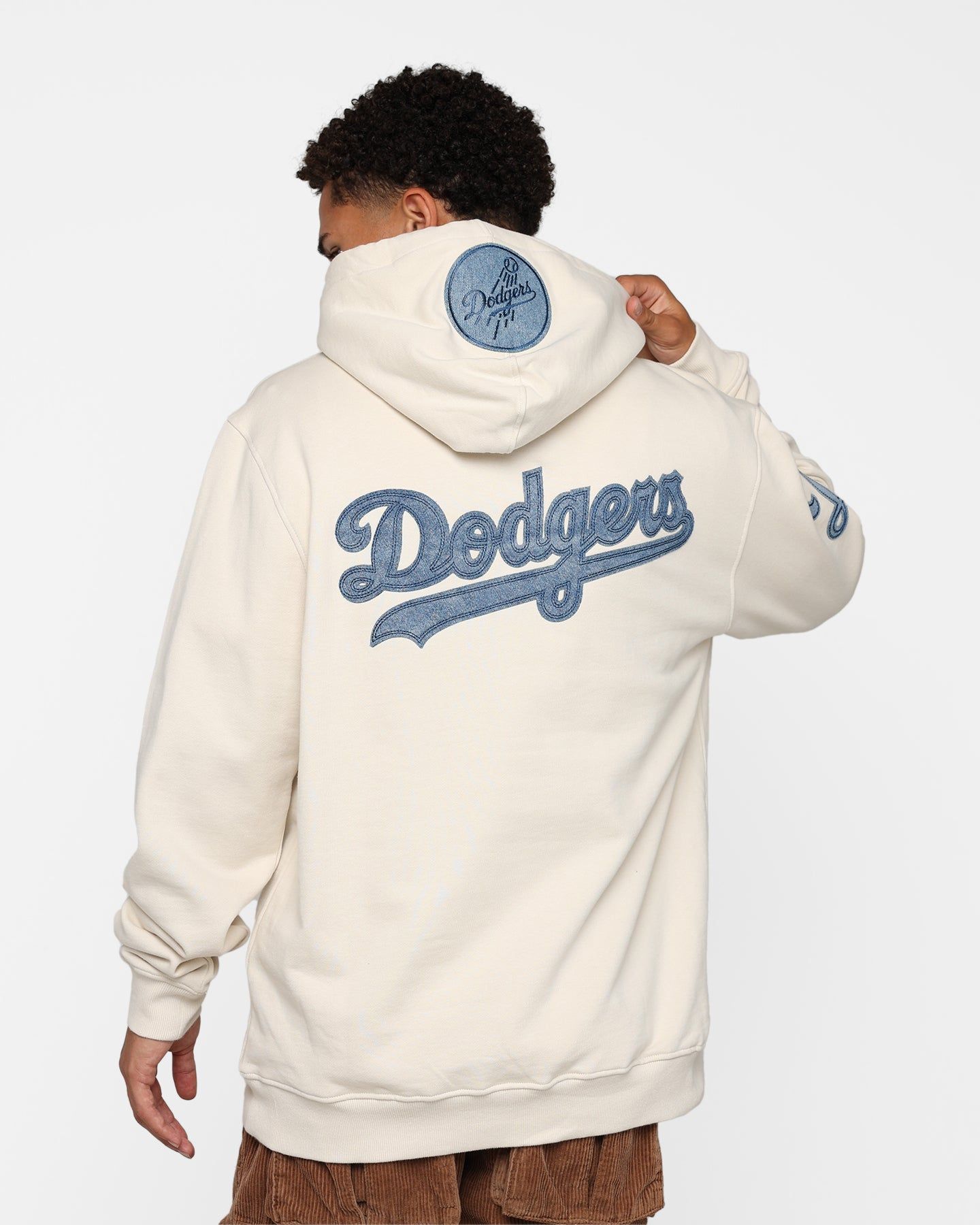 Pro Standard Los Angeles Dodgers Varsity Blue Hoodie Linen sold by Culture Kings product image thumbnail 2
