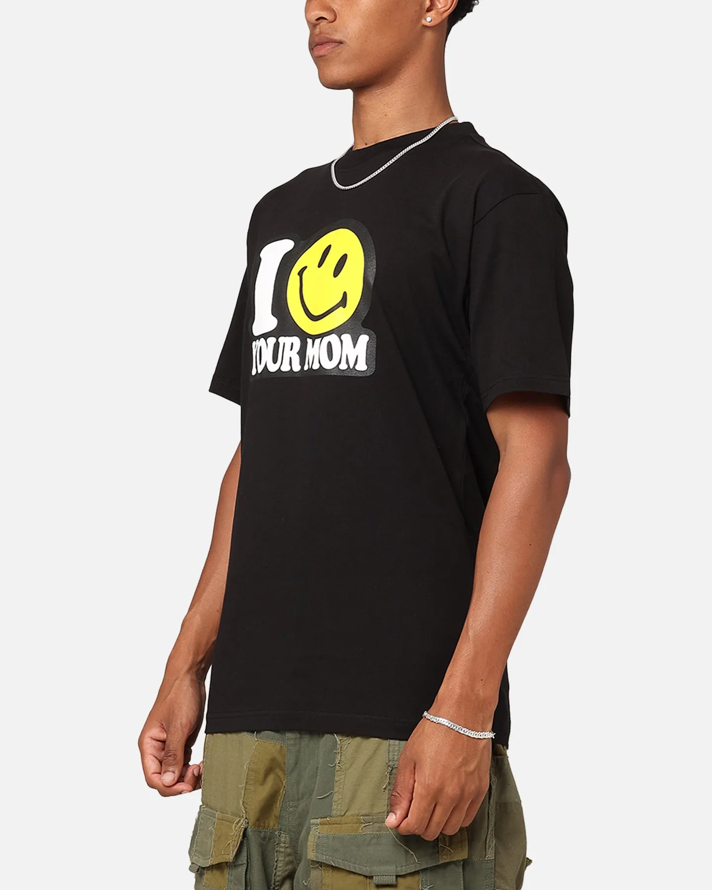 Market X Smiley Your Mom T-Shirt Black sold by Culture Kings product image thumbnail 5