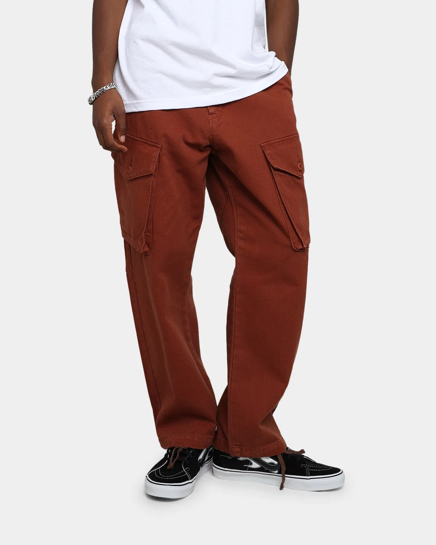 X-Large Overdyed Cargo Pants Brown sold by Culture Kings