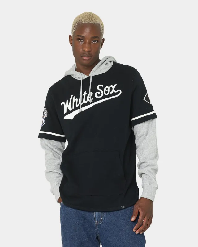 47 Brand Chicago White Sox Shortstop Hoodie Jet Black sold by Culture Kings