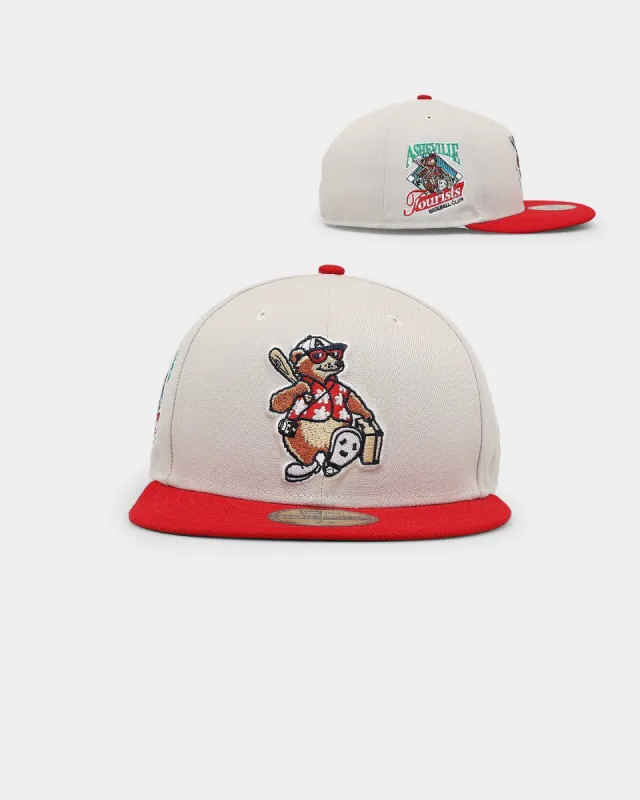 New Era Asheville Tourists 'Batter Up' 59FIFTY Fitted Stone sold by Culture Kings