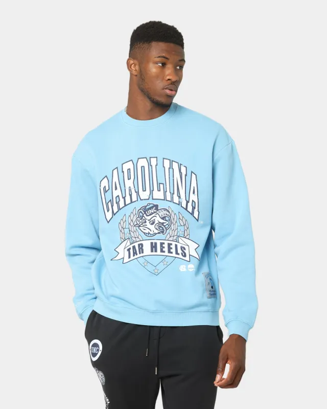 Mitchell & Ness North Carolina Vintage Crewneck Faded Blue sold by Culture Kings